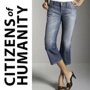 Citizens of Humanity Kelly #063 Stretch Low Waist Cropped Jeans